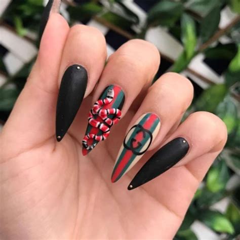 gucci snake nail art|Gucci nail polish sale.